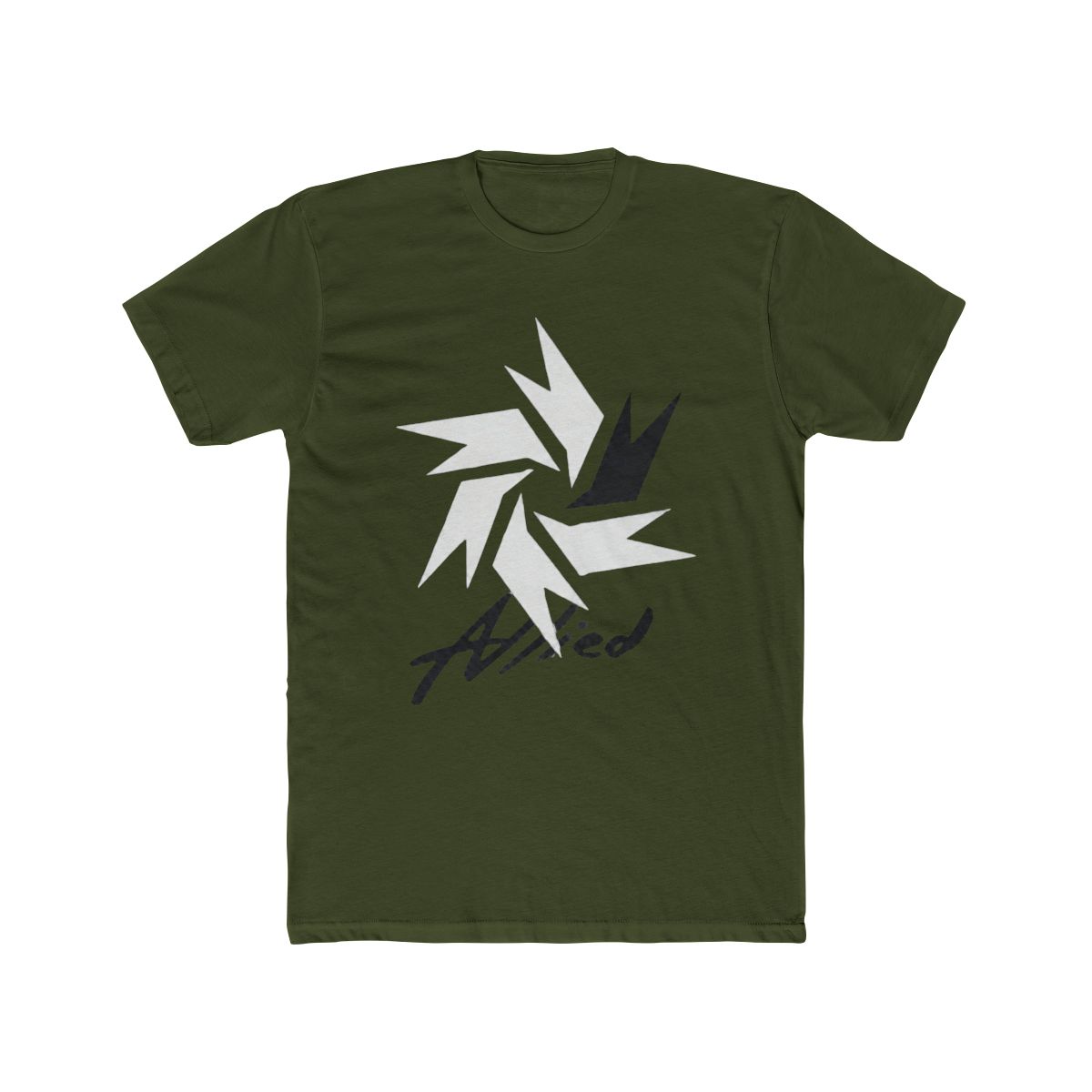 LOOKISM OFFICIAL GOODS MD ALLIED/얼라이드 SHORT SLEEVE T Shirt [WHITE] ROUND TEE