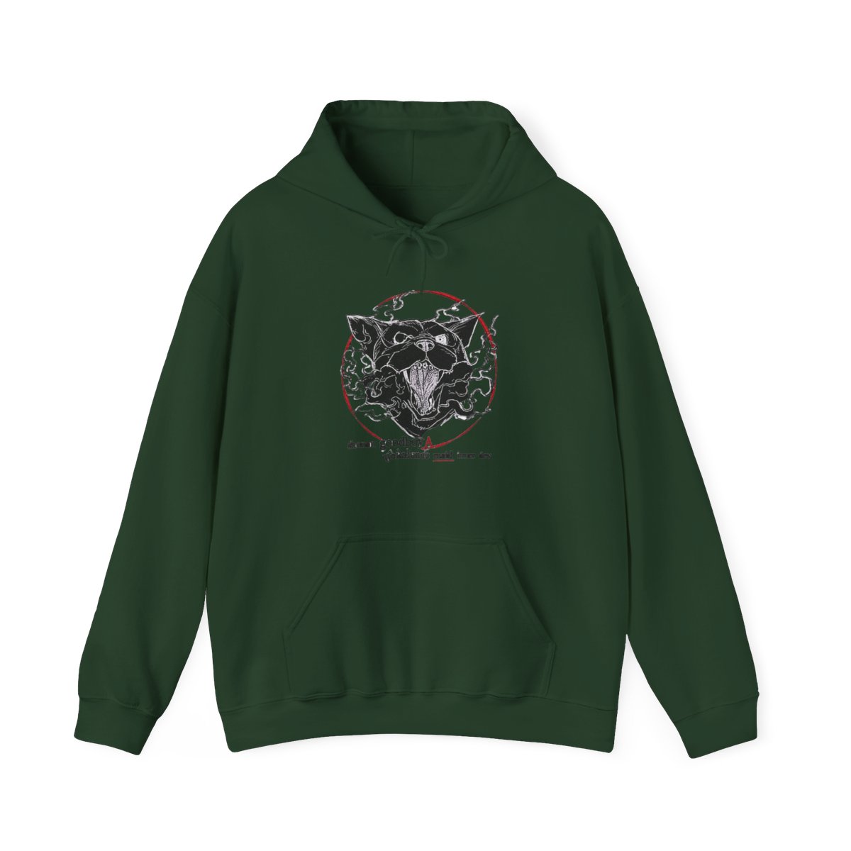 LOOKISM OFFICIAL MD GODDDOG FLEECE HOODIE [L]/갓독 크루/Hood Tee/Pullover/Hoodie - alternate angle 5, merchandise
