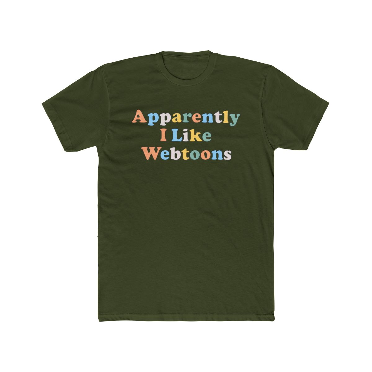 Comfort Colors® Webtoon Lover Shirt Funny Webtoons Tee Comic Fan Gift Webtoon Reader Top Manga Shirt Anime Fan Gift Cozy Bookish Shirt | Lookism - alternate angle 5, merchandise