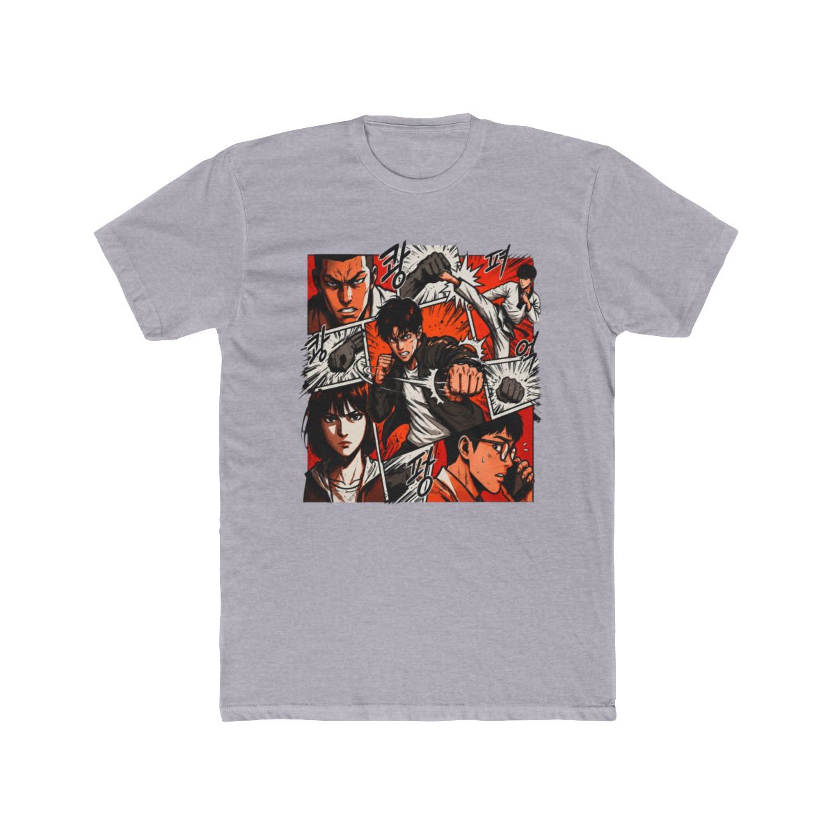 Lookism Hobin Yoo Fighting Action T Shirt - alternate angle 5, merchandise